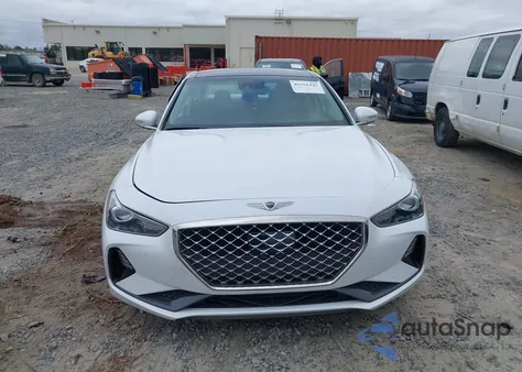 2019 Genesis G70 3.3T Advanced из США, поврежденный, VIN KMTG74LE3KU017493